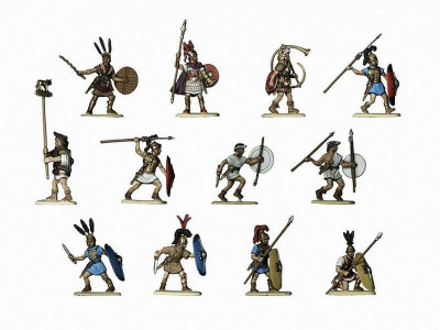 Сборные солдатики ZVEZDA Республиканская Римская пехота III-II ВВ. до Н.Э., 1/72