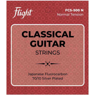 Комплект струн для классической гитары FLIGHT FCS-500 N