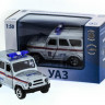 Машина "АВТОПАНОРАМА" инерц. УАЗ-469 (МЧС) 1/50, в/к 12*7*5,5 см