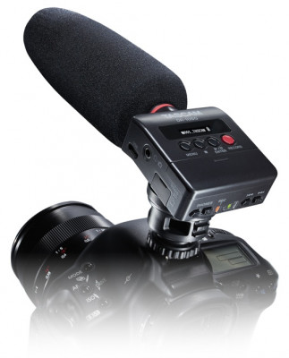 Tascam DR-10SG накамерный рекордер на Micro SD/SDHC