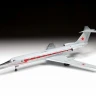 Сборная модель ZVEZDA Учебно-тренировочный самолёт ТУ-134УБЛ, 1/144