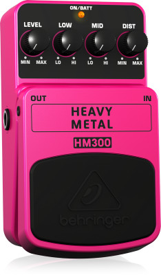 Педаль эффектов Behringer HEAVY METAL HM300 "хэви метал"-дисторшн