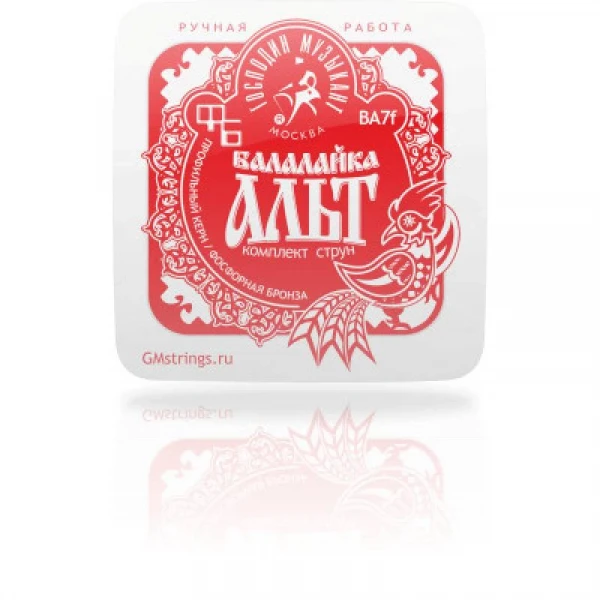 ГОСПОДИН МУЗЫКАНТ BA-7F струны для балалайки альт