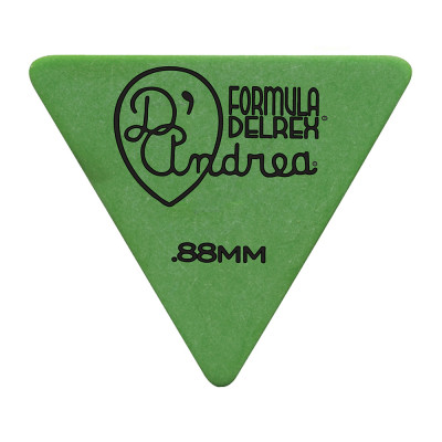 Медиатор 0.88 мм DAndrea RD355 .88MH 72 шт