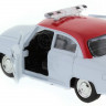 Машина "АВТОПАНОРАМА" инерц.ГАЗ-21 (такси) 1/43, в/к 14*7*5,5 см