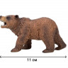 Набор фигурок животных MASAI MARA MM201-002 серии "Мир диких животных": Семья медведей, 4 пр.