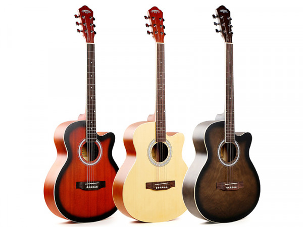 Гитара акустическая CARAVAN MUSIC HS-4040 темный санбёрст