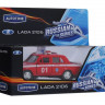 Машина Autotime "LADA 2106" пожарная охрана 1:36