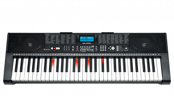 Синтезатор Mikado MK-500L полноразмерный 61 клавиша черный