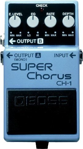 Педаль BOSS CH-1 Super Chorus для электрогитары