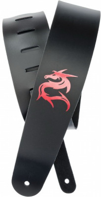 Кожаный гитарный ремень PLANET WAVES 25L-DRG Dragon