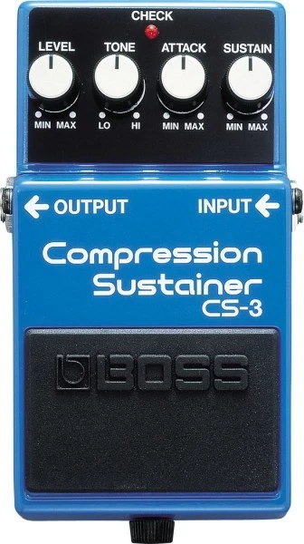 Электрогитара Педаль BOSS CS-3 Compression Sustainer  и бас