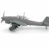 Сборная модель ZVEZDA Немецкий бомбардировщик Юнкерс Ju-87B2 (сборка без клея), 1/72