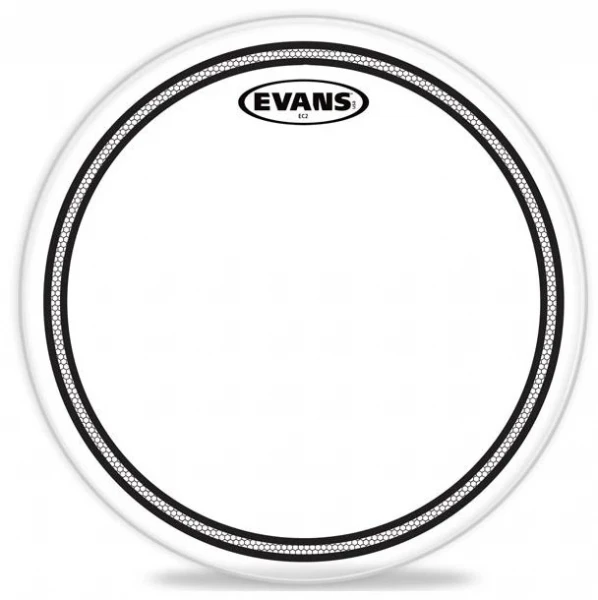 Пластик для том тома EVANS TT16EC2S 16" двойной прозрачный
