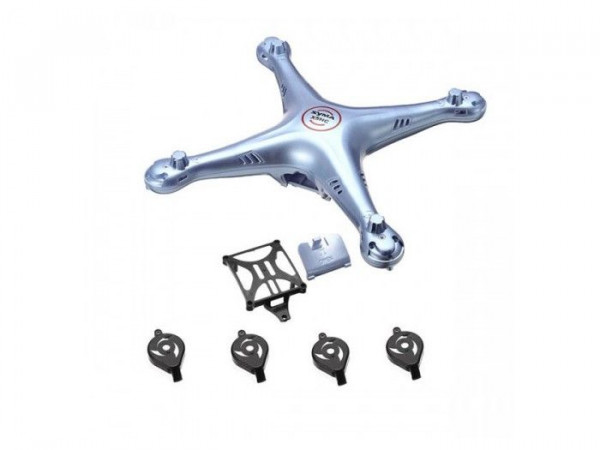 Голубой корпус в сборе для квадрокоптера X5HW