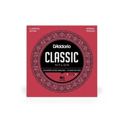 Струны для классической гитары 4/4 D'Addario EJ27N Normal (29-45)