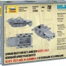 Сборная модель ZVEZDA Немецкий бронетранспортер "Ханомаг" пусковыми установками, 1/100