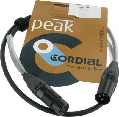Кабель Cordial CPD 1 FM цифровой DMX AES EBU XLR