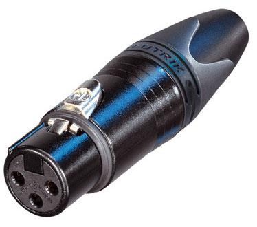 Кабельный разъем Neutrik NC3FXX-B XLR female