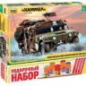 Сборная модель ZVEZDA Американский армейский вездеход "Хаммер", подарочный набор, 1/35