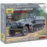 Сборная модель ZVEZDA Немецкий бронетранспортер "Ханомаг", 1/100