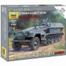 Сборная модель ZVEZDA Немецкий бронетранспортер "Ханомаг", 1/100