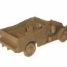 Сборная модель ZVEZDA Американский бронетранспортер М3 "Скаут", 1/100