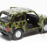 Машина Autotime "LADA 4x4" армейская 1:36