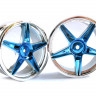 Комплект задних колес, хром (06024шт.B+06025) 2шт.