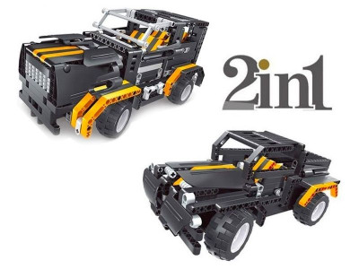 Р/У конструктор Qihui Mechanical Master 2 в 1 Джип и Пикап (509 деталей)
