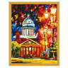 Алмазная мозаика с нанесенной рамкой 40х50 АФРЕМОВ. ИСААКИЕВСКИЙ СОБОР (25 цветов)