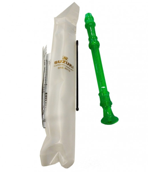 Блокфлейта сопрано Suzuki SRE-80 TG Английская система