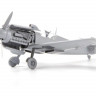 Сборная модель ZVEZDA Немецкий истребитель «Мессершмитт» BF-109 F2, подарочный набор, 1/48