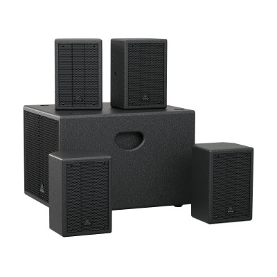 Акустические системы 4 пассивных и 1 активная 600 Вт BEHRINGER SAT 1004 Bundle