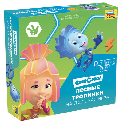 Настольная игра Фиксики. Лесные тропинки 6+