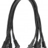 XVIVE S5 5 plug straight head Multi DC power cable сплиттер для питания 5 педалей от одного адаптера