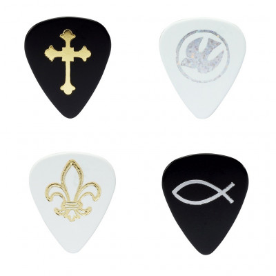 Набор медиаторов для гитары D'Andrea RPCHM, 12 шт