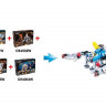 Конструктор CaDA Technic звездный отряд, собери звездный корабль с C54001W+02W+03W (103 детали)
