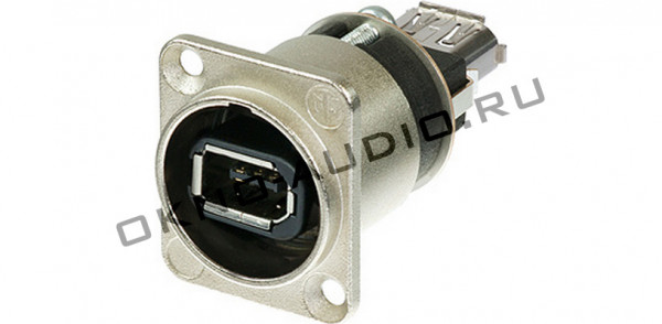 Панельный разъем Neutrik NA1394-6-W Firewire IEEE 1394