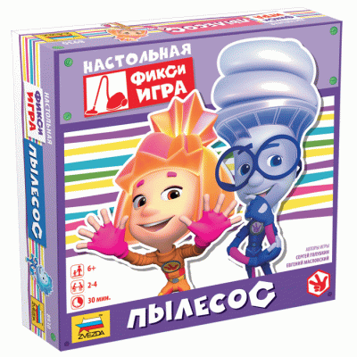 Настольная игра Фиксики. Пылесос. 6+