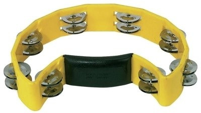 GEWA Jingle wreath Half moon тамбурин желтый