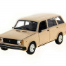Машина "АВТОПАНОРАМА" ВАЗ 2104 бежевая,1/24, инерция, Pull Bаck механизм, в/к 10*12*22 cм