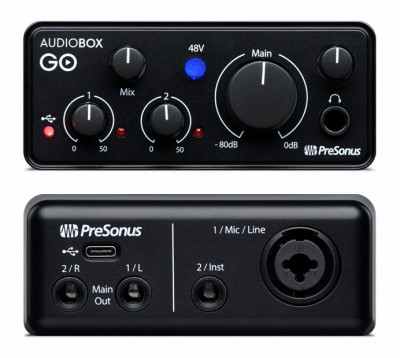 Аудиоинтерфейс PreSonus AudioBox GO