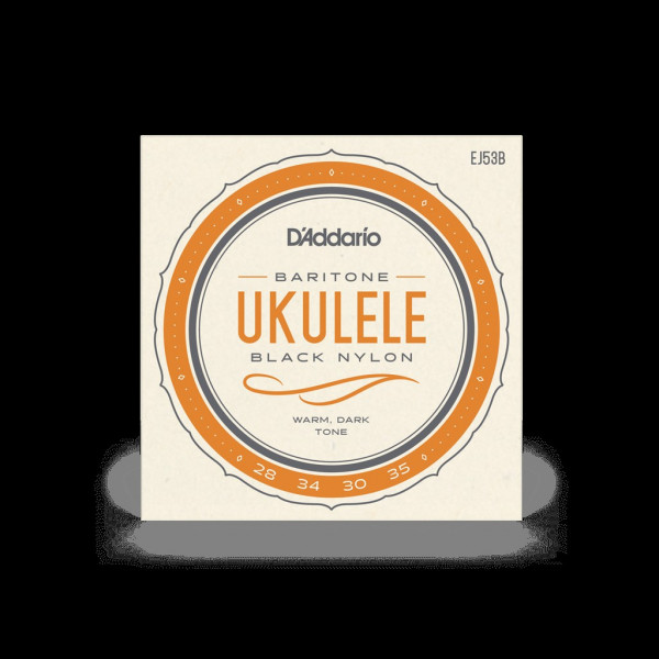 Комплект струн для укулеле баритон 28-45 D'Addario EJ53B