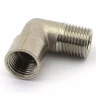 Переходник гайка 1/4" - штуцер 1/4" Г-образный (ресивер-фильтр, компрессор 1203,06,08)