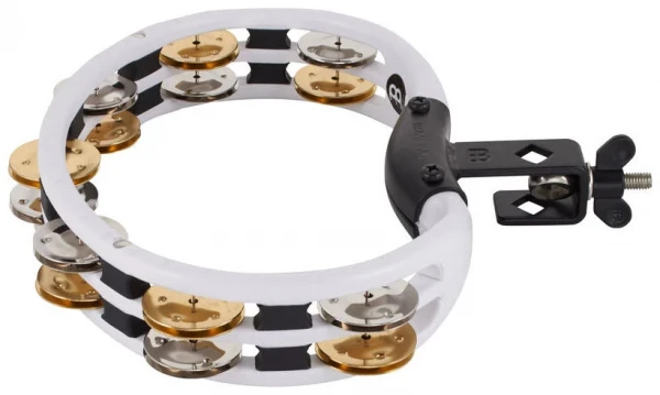 MEINL TMT2M-WH ручной тамбурин с креплением на стойку