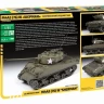 Сборная модель ZVEZDA Американский средний танк М4А3W "Шерман", 1/35