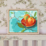 Картина по номерам 15х20 АПЕЛЬСИНОВОЕ НАСТРОЕНИЕ (17 цветов) В