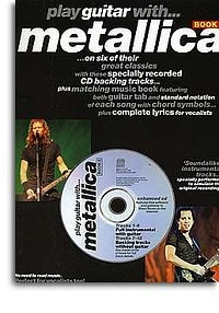 AM955977 PLAY GUITAR WITH METALLICA BOOK 2 GTR TAB BOOK/CD