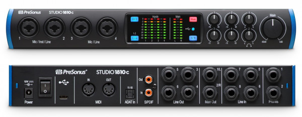 Аудиоинтерфейс PreSonus Studio 1810C Аудиоинтерфейс PreSonus Studio 1810C